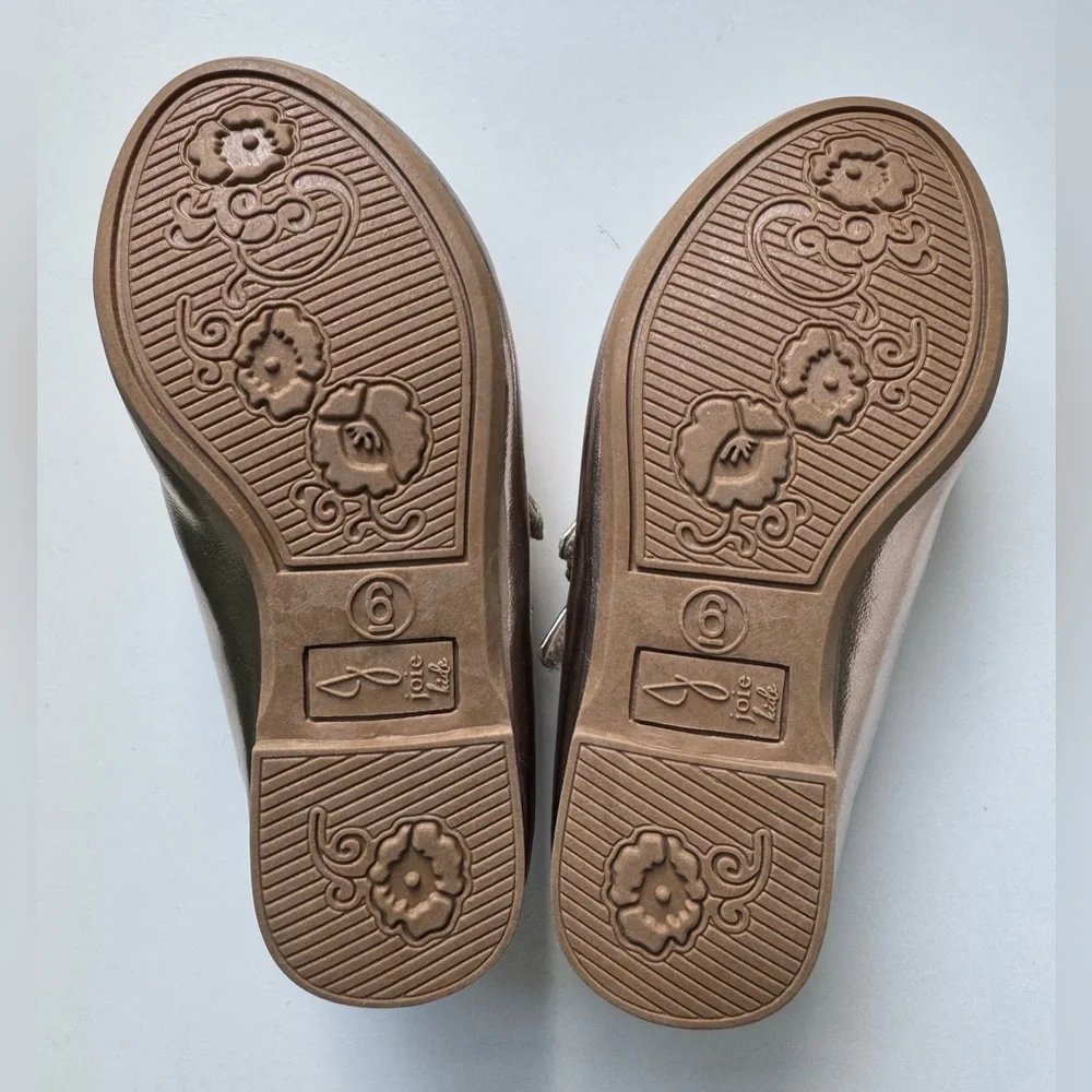 NEW without box, Joie Kids Mary Jane Flats  - Metallic Gold